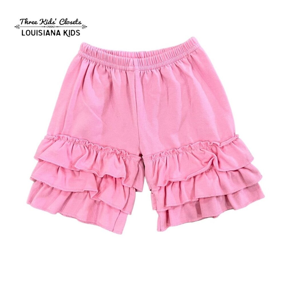 Girls XS (12-18m) Pink Ruffle Shorts